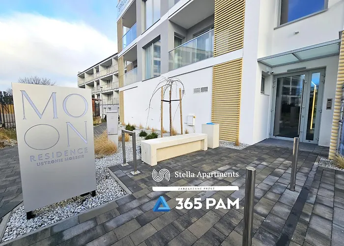 Moon Residence Przy Morzu - Widok Na Morze, Parking W Cenie - 365Pam